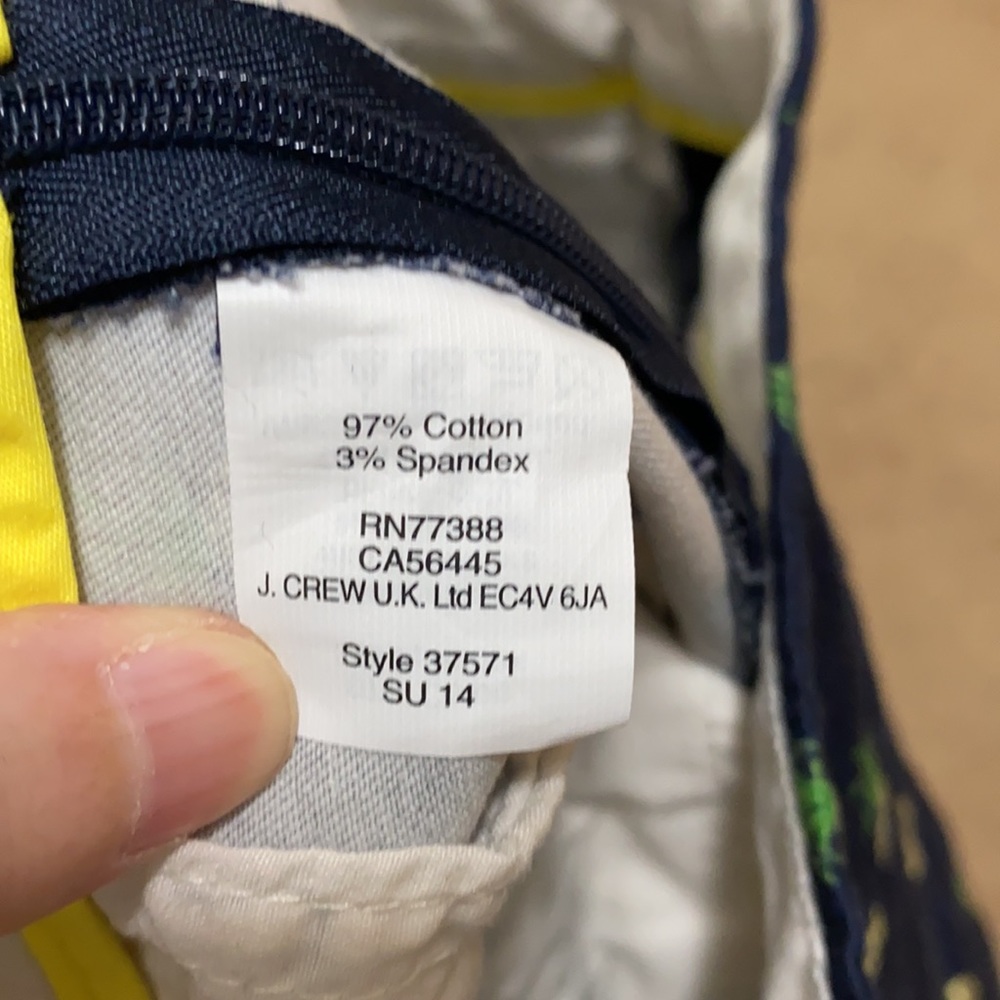 Jcrew Pineapple 5" Chino Shorts - Picture 11 of 14